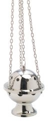 Nickel Plated Thurible H 11 cm