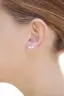 Sterling Silver Enamelled Angel Earrings