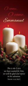 O Come Emmanuel Bookmark (pack of 25)