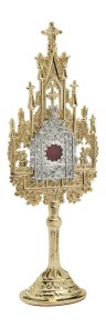 Gold Plated Reliquary H 22.5 cm