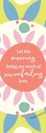 Let The Morning Bookmark - Pack Of 12