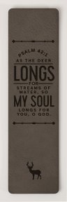 Bookmark-As The Deer Longs For Streams... (Psalm 42:1)