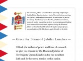 Grace for the Diamond Jubilee Lunch published
