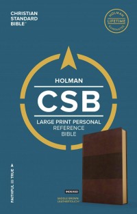 CSB Large Print Personal Size Reference Bible