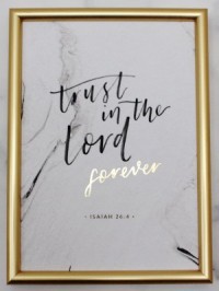 Trust in the Lord