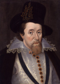 King James I painting