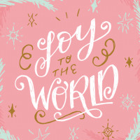 Joy to the World Mini Christmas Cards Pack of