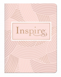 Inspire Bible NLT, Pink, Softcover, Wide Marg