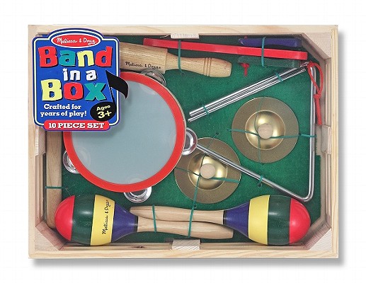 Toy-Band In A Box Clap Clang Tap 10 Pieces Ages 3