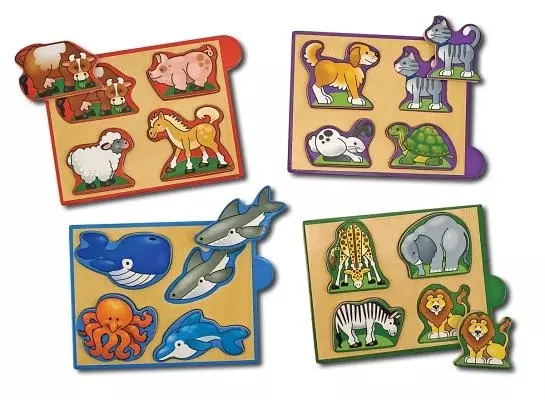 Animals Mini-Puzzle Pack