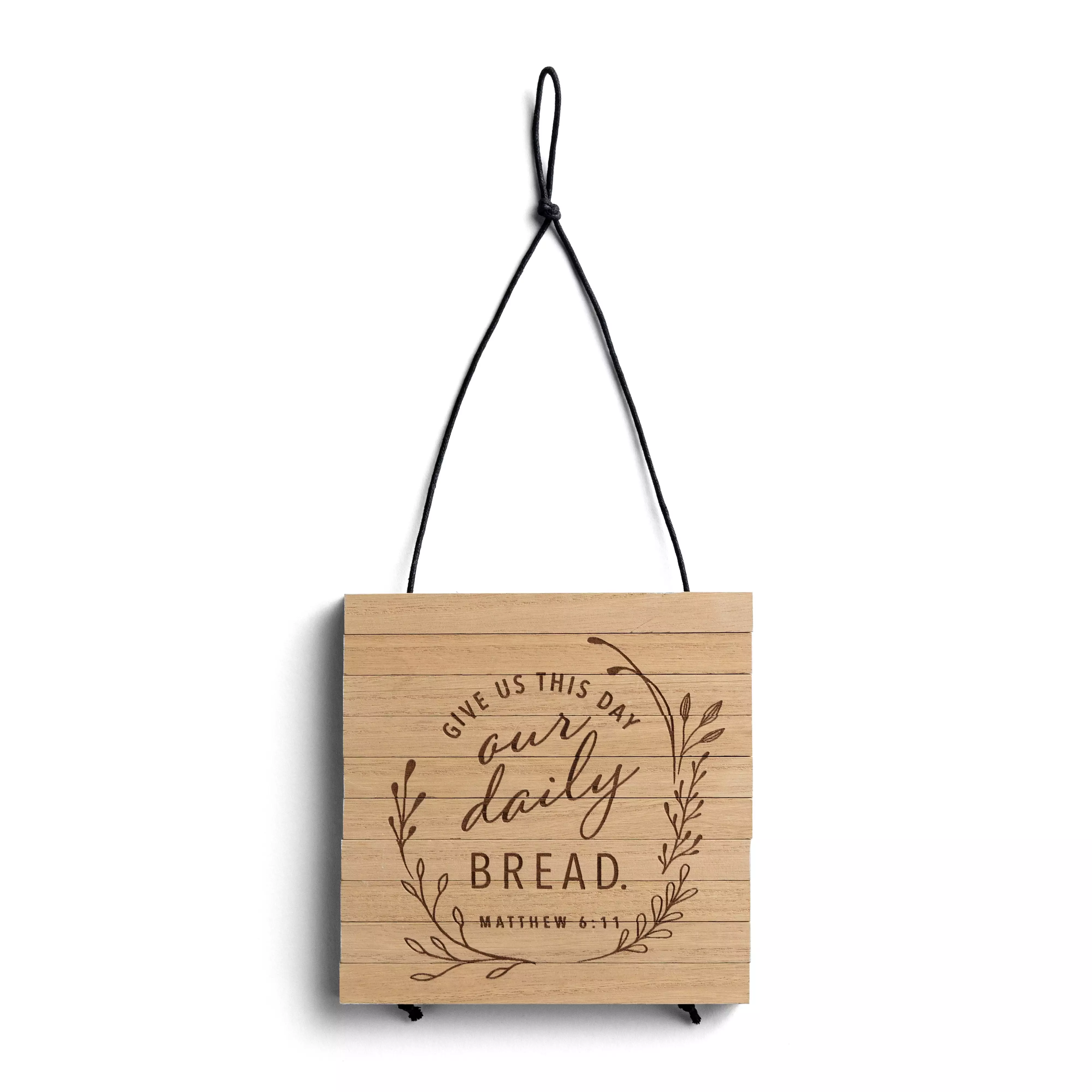 Trivet-Our Daily Bread (Matthew 6:11) (Expandable 7.5" to 13")