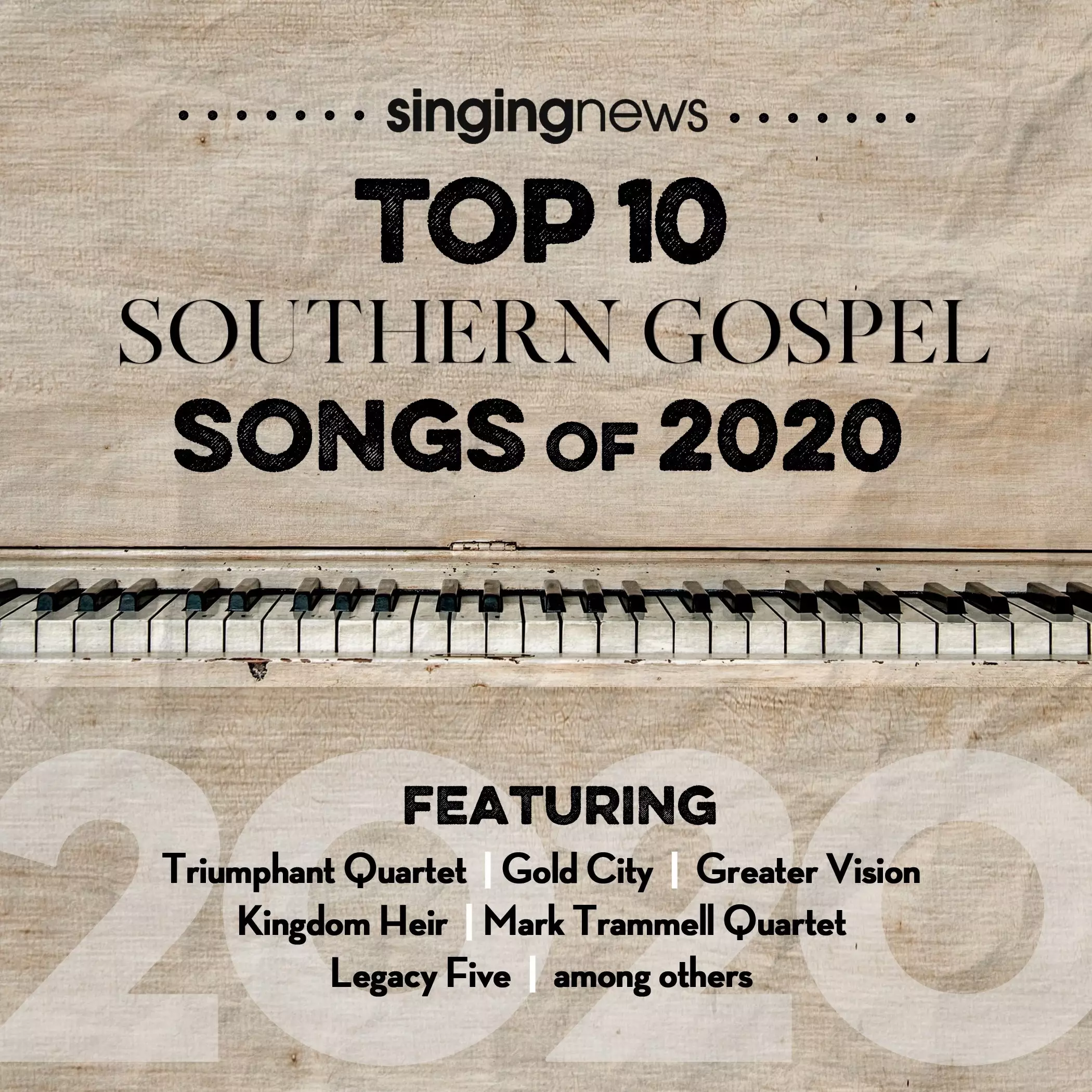 Singing News Top 10 Southern Gospel Songs Of 2020