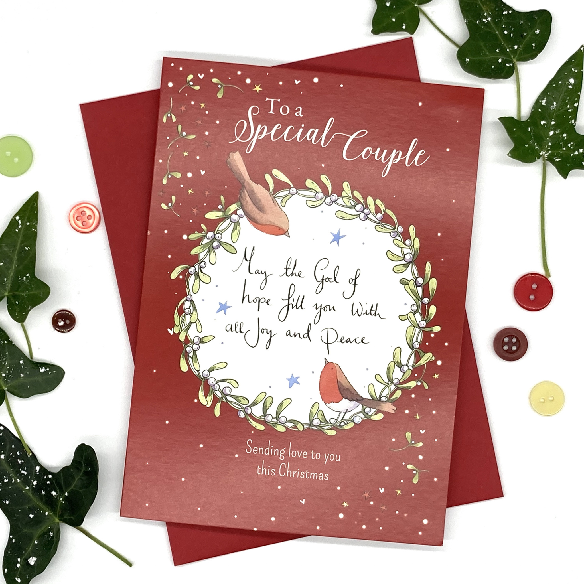 Special Couple Christmas Card | Free Delivery when you spend £10 @ Eden.co.uk