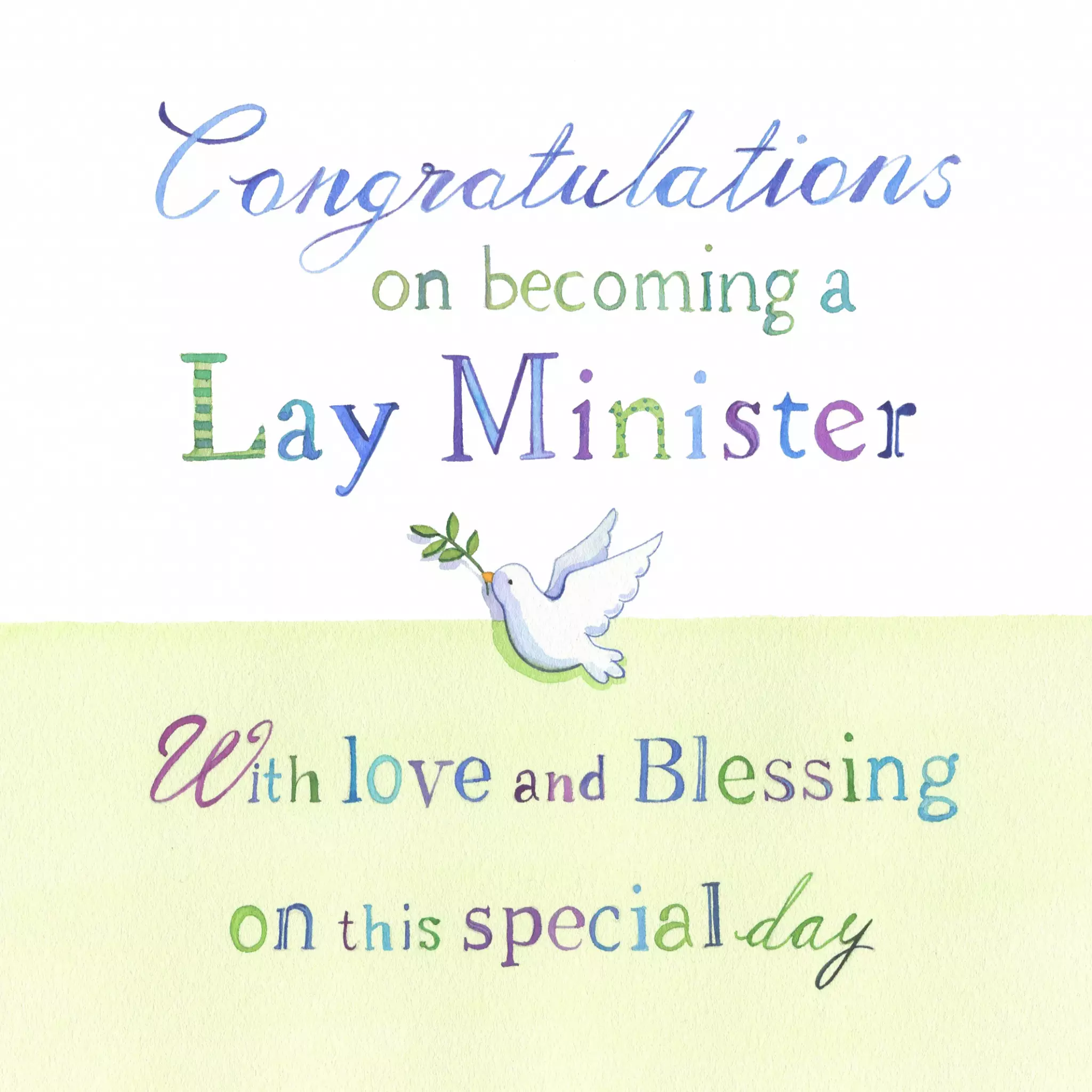 Lay Minister Single Card