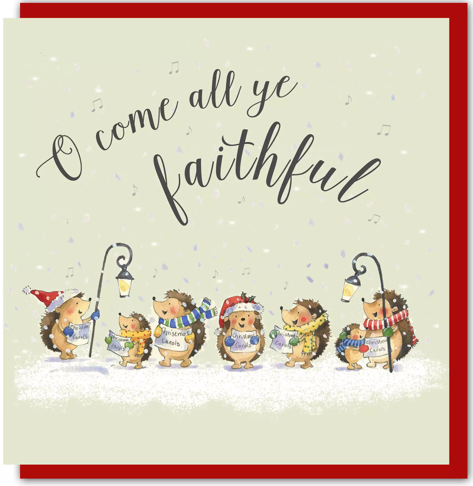 O Come All Ye Faithful (Pack of 5) Christian Christmas Cards