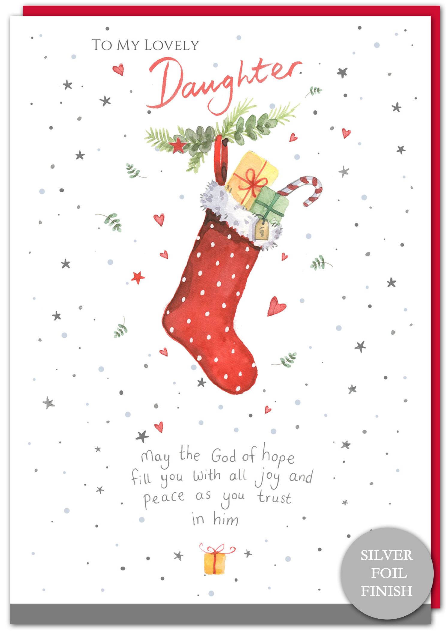 Christmas card to my daughter Clearance