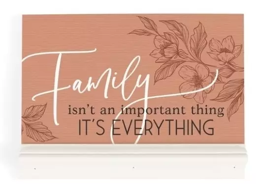 Tabletop Plaque-Family (7.25" x 5.5")