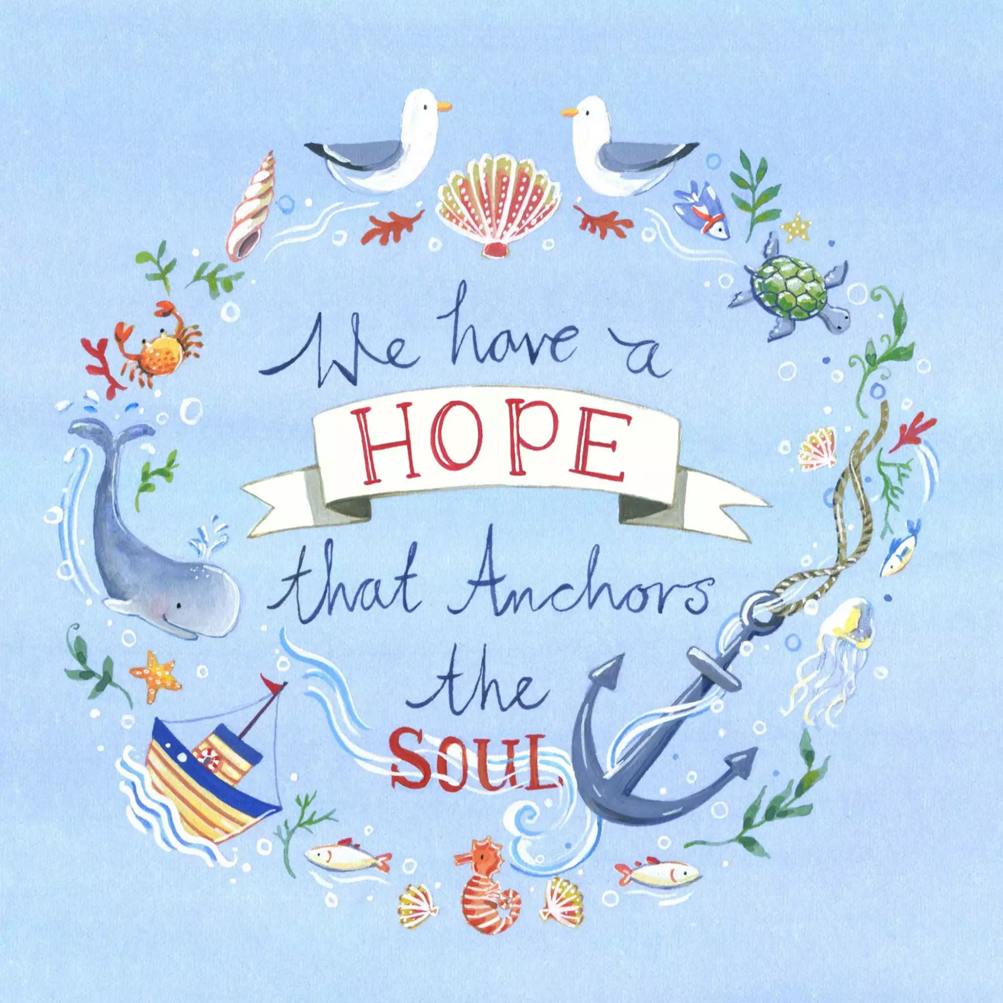 We have a Hope 'Anchor' Single Card