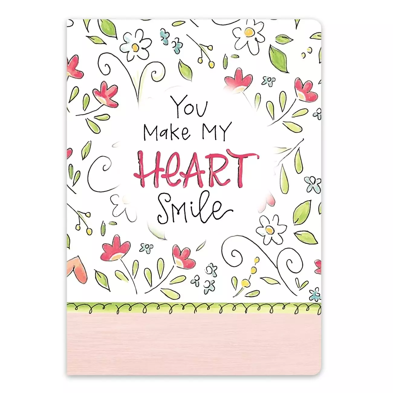 Journal-You Make My Heart Smile-Softcover (6 x 8.5)