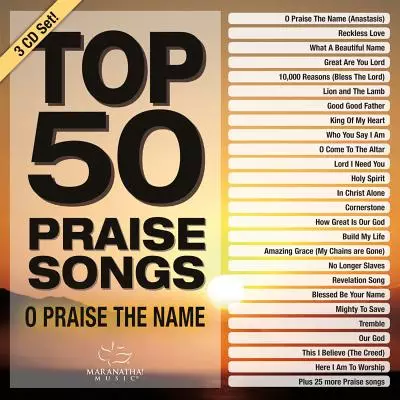 Top 50 Praise Songs-O Praise The Name (3 CD Set)