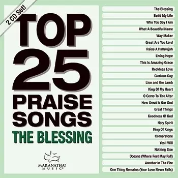 Audio CD-Top 25 Praise Songs: The Blessing (2 CD)