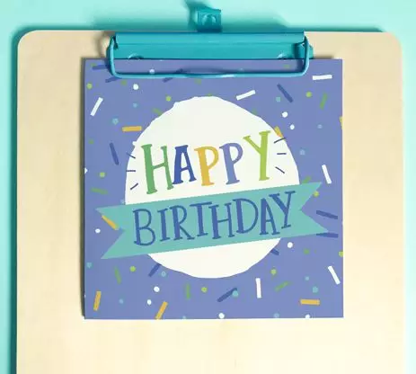 Happy Birthday Single Card