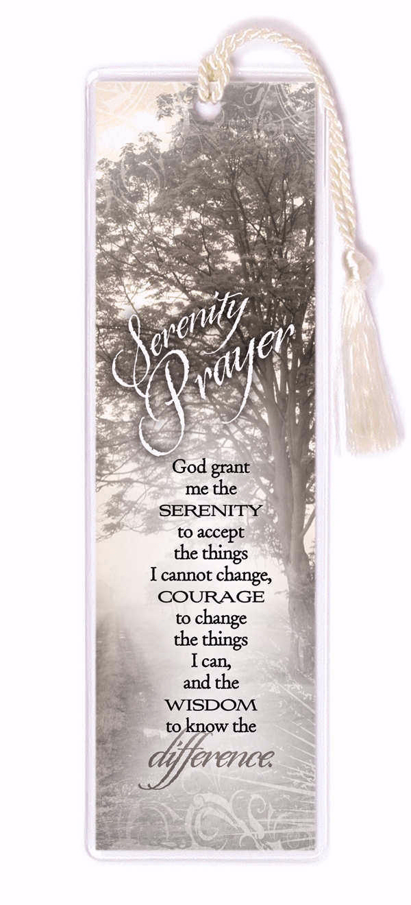 bookmark serenity prayer free delivery when you spend ps
