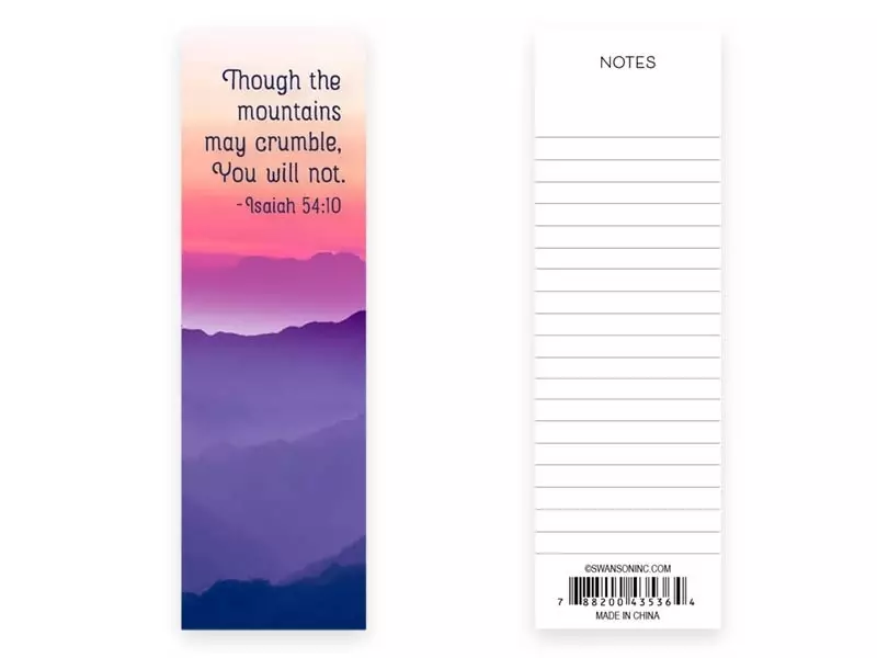 Bookmark-Mountains Crumble (Pack Of 25)