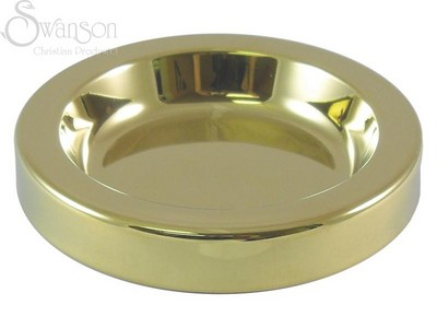 Communion-Goldtone- Deluxe -Bread Plate Insert Communion-Goldtone- Deluxe -Bread Plate Insert