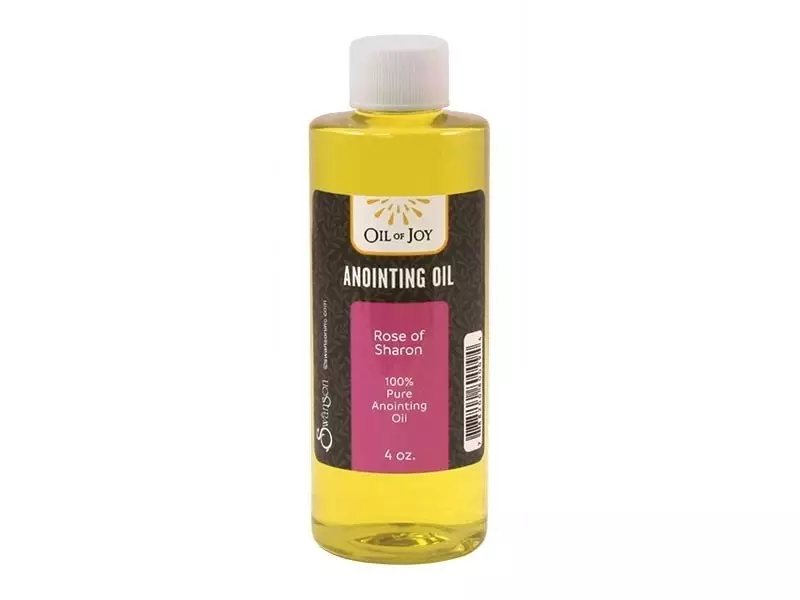 Anointing Oil Rose of Sharon 4 Oz Altar Size