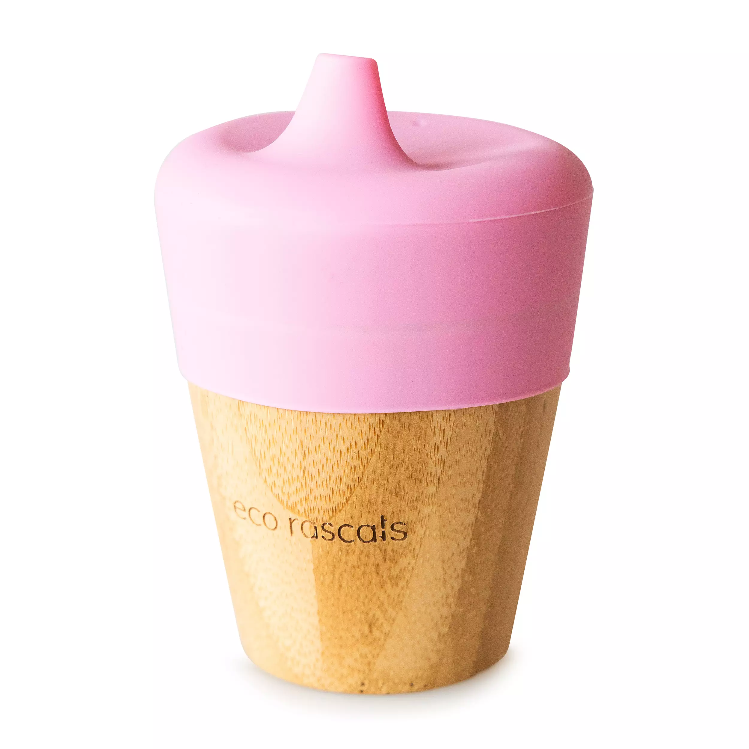 Bamboo Sippy Cup - Pink