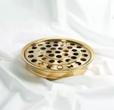 One-Pass Brass Communion Tray and Disc