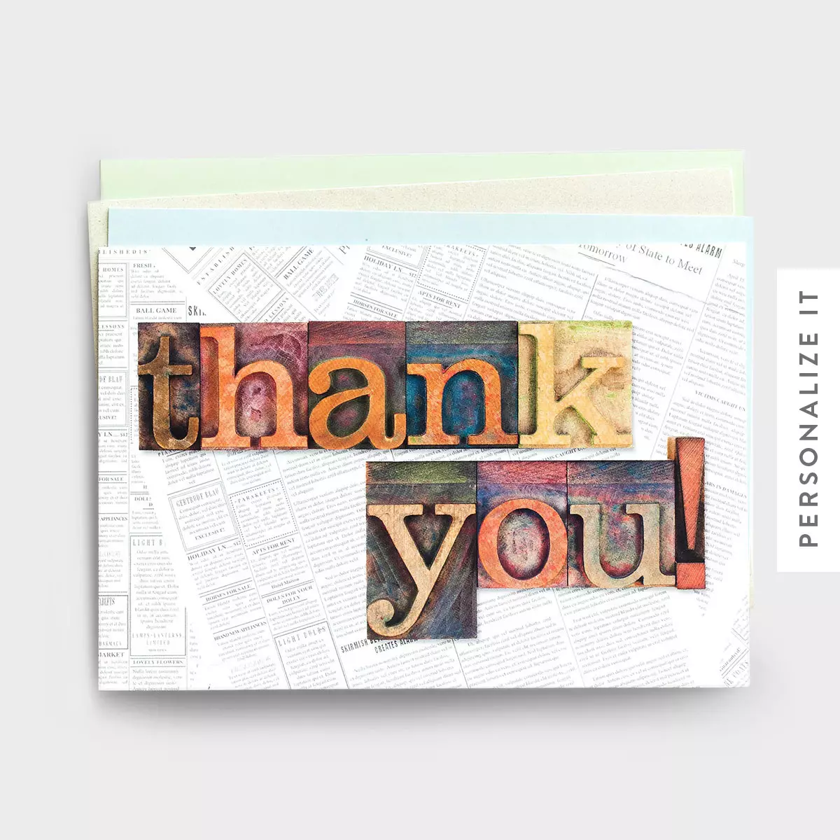 Thank You - 12 Boxed Cards