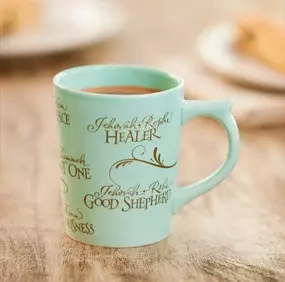 Jehovah Names Mug