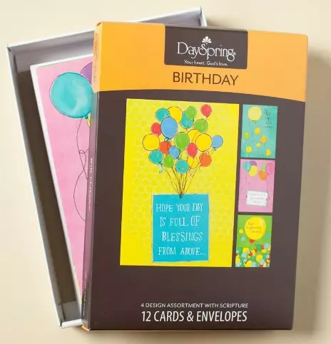 Birthday Cards Pack of 12