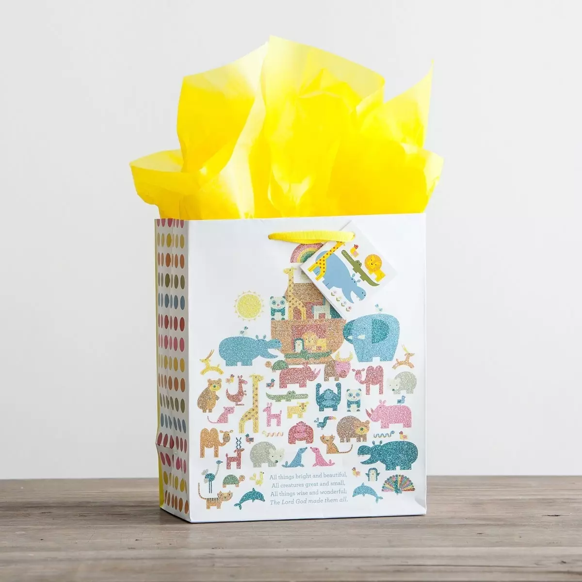 Noah's Ark - Medium Gift Bag with Tissue