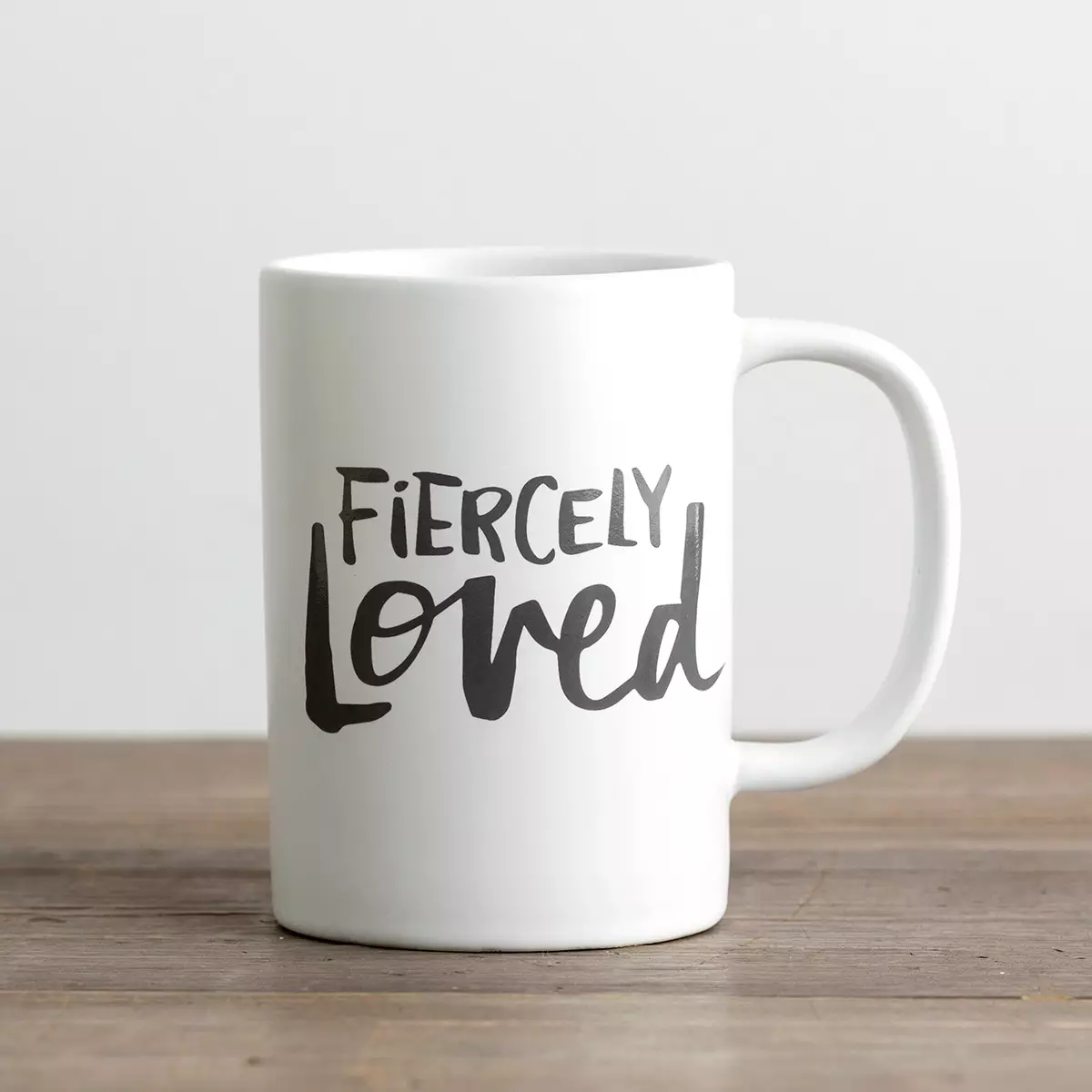 Fiercely Loved - True and Write Mug