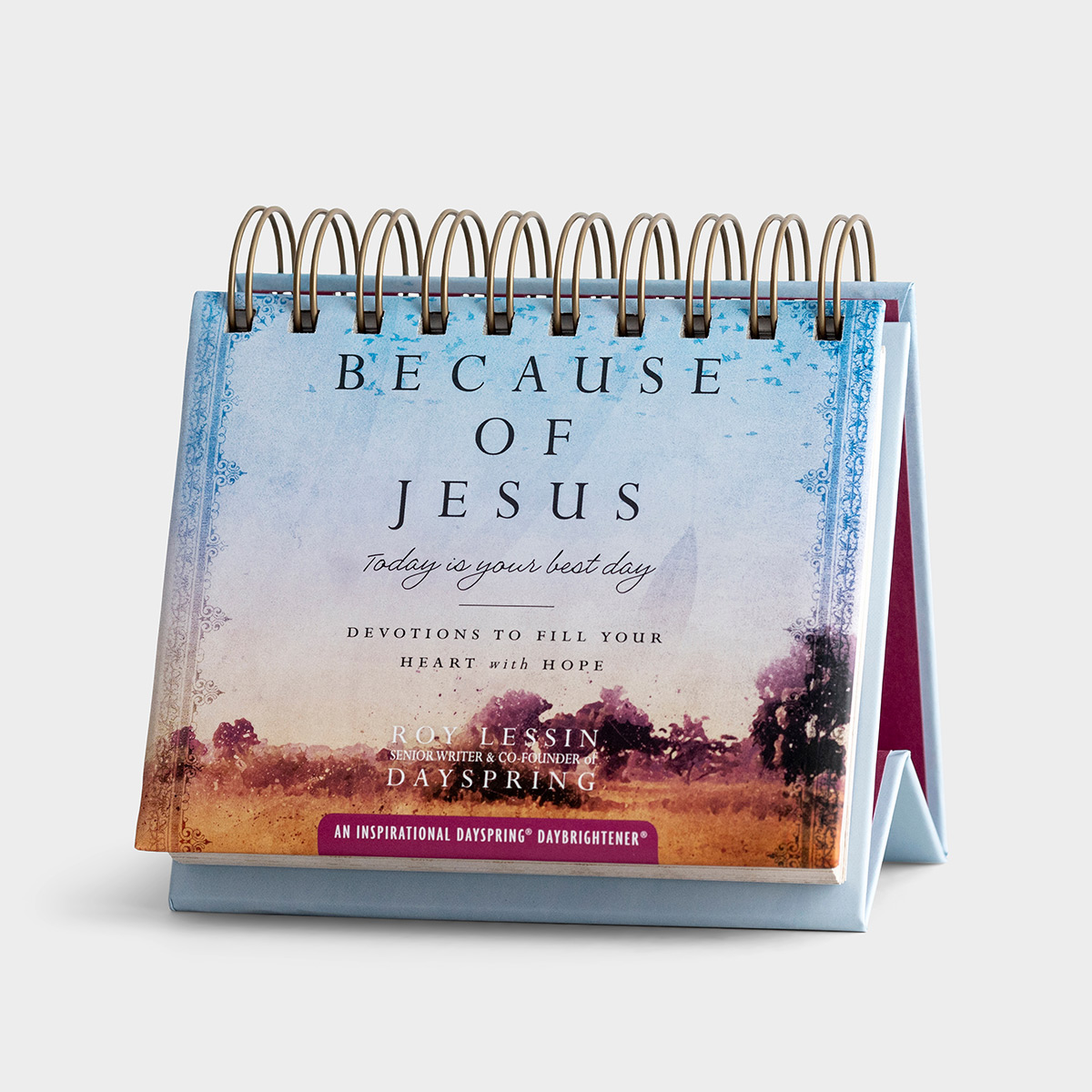 Because of Jesus Perpetual Calendar Free Delivery Eden.co.uk