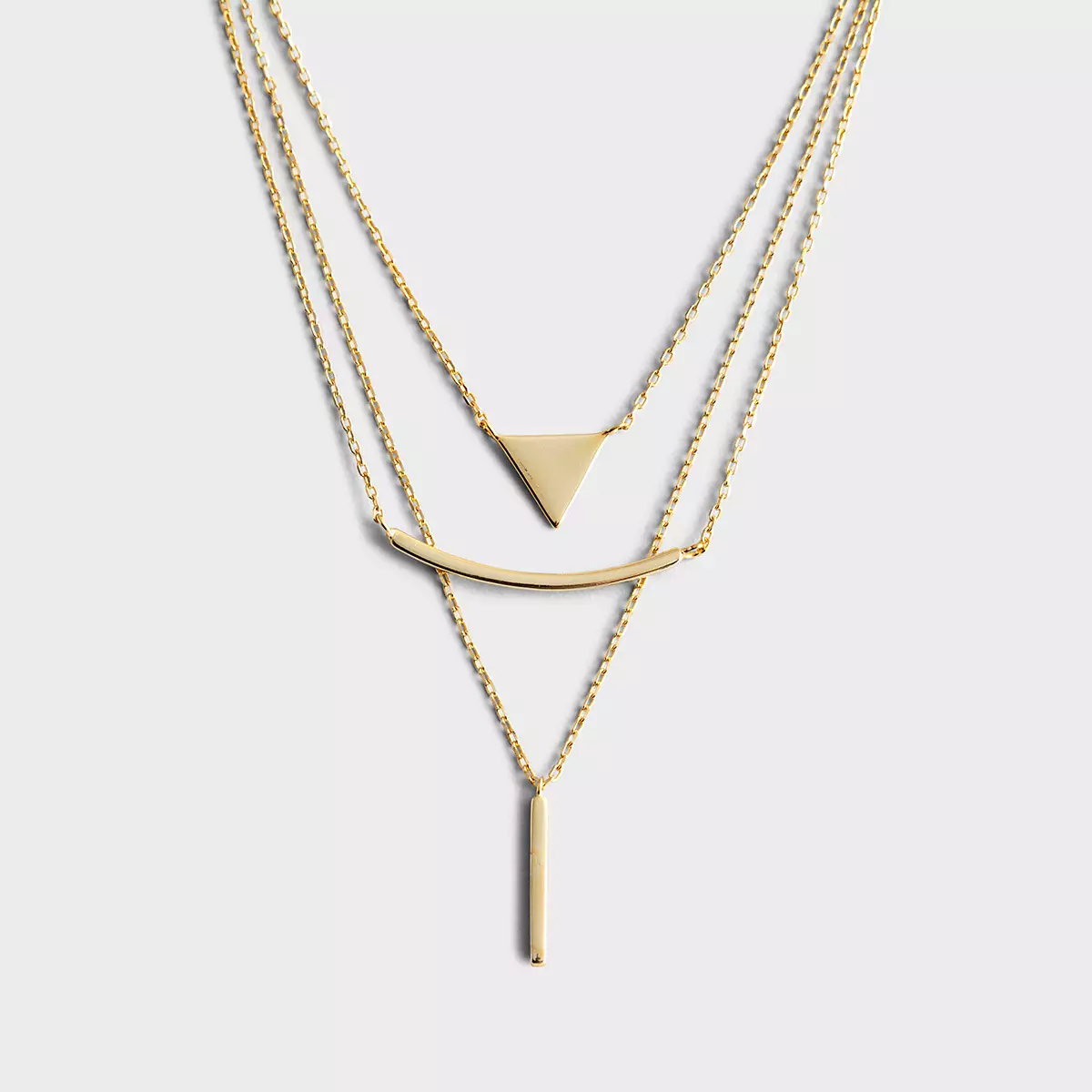 Three. Five. Six. - Gold Necklace (Inspired by Proverbs 3:5-6)