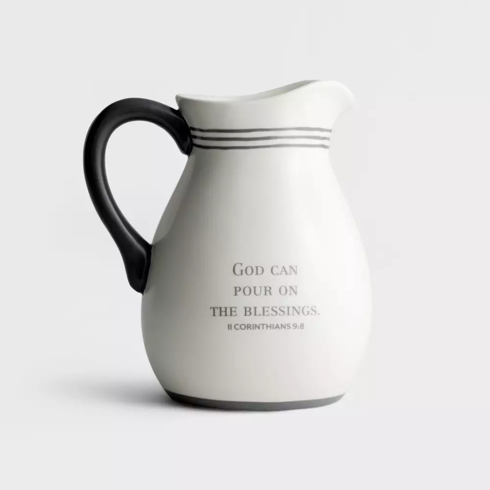 Pour On The Blessings Pitcher