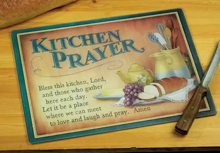 Chopping Board/Kitchen Prayer