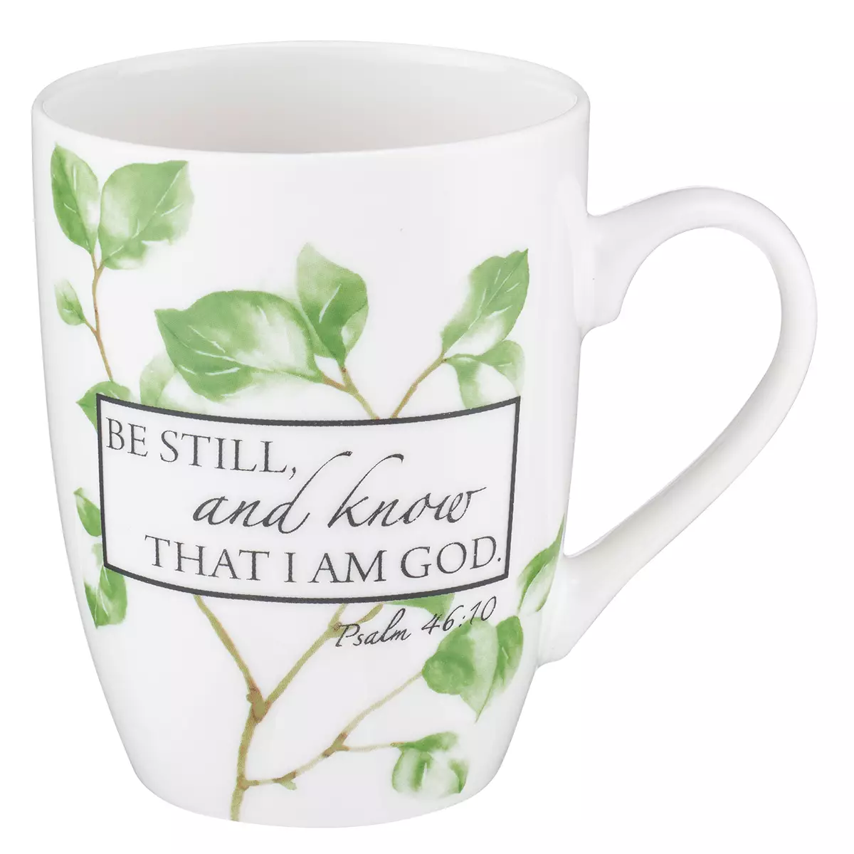 Be Still and Know Psalm 46:10 Ceramic Mug