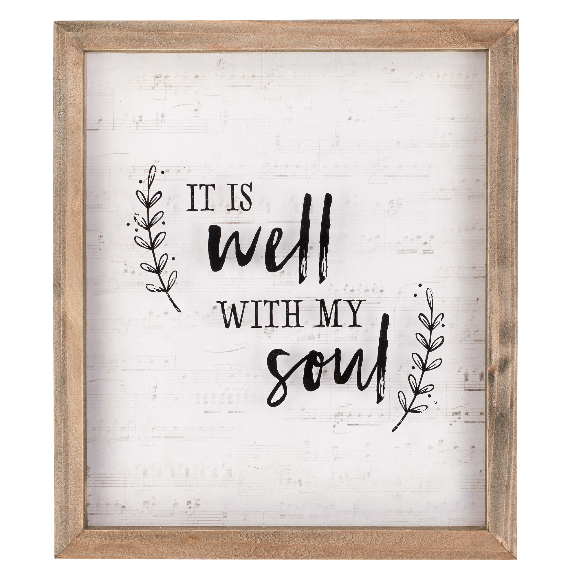 It Is Well With My Soul Wall Plaque Free Delivery at Eden.co.uk