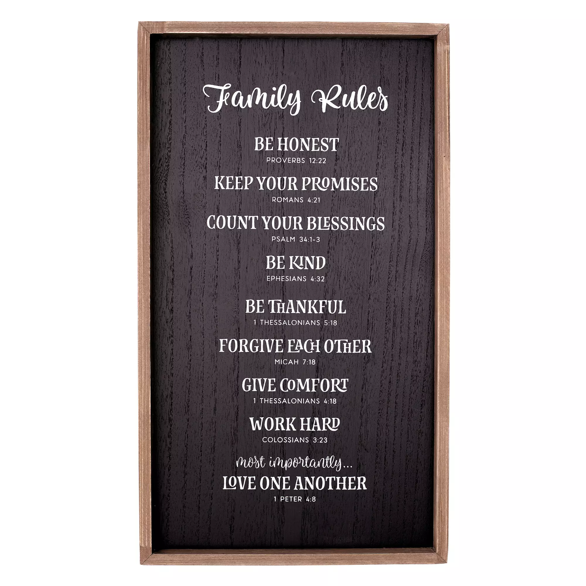 Wall Art Family Rules