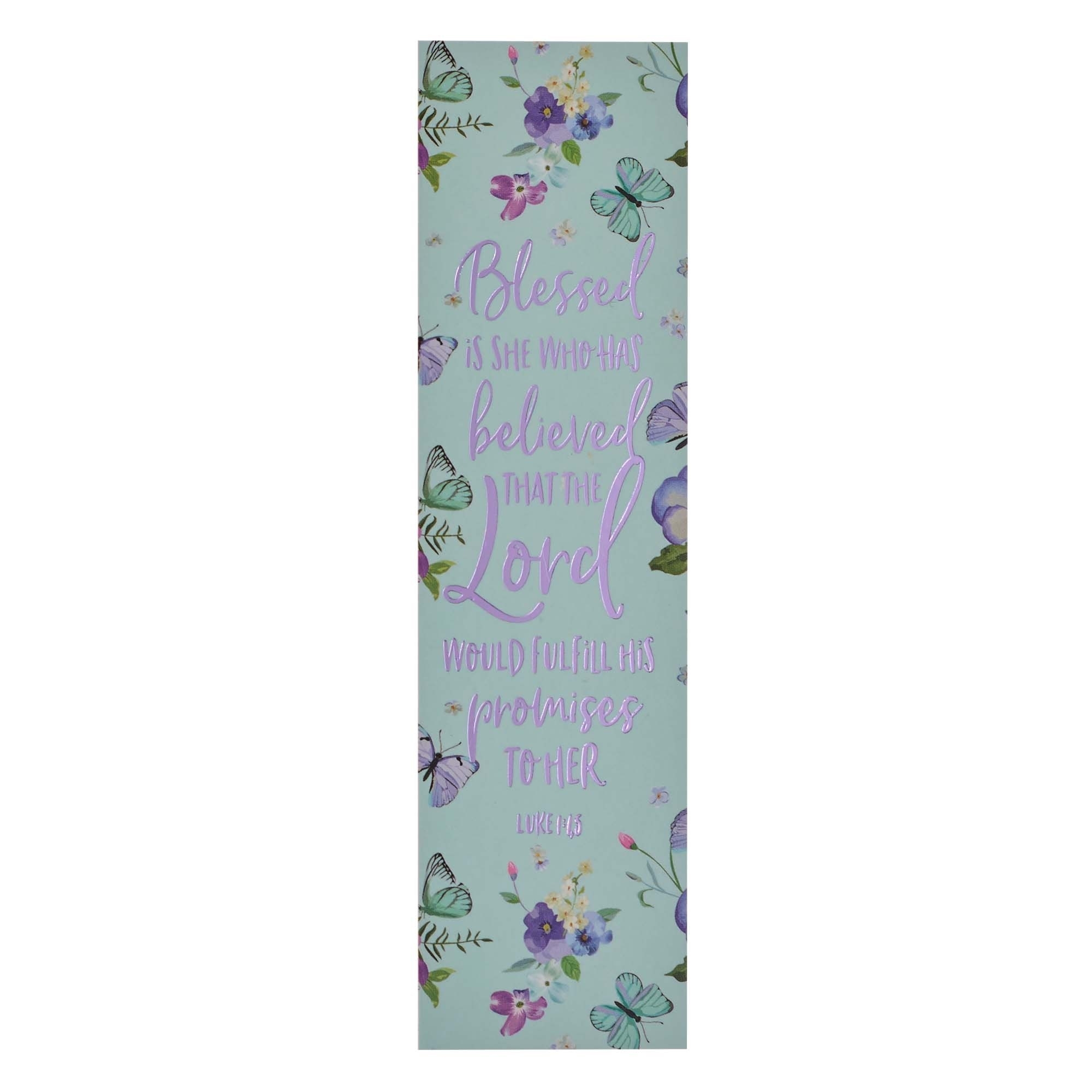 Blessed Is She Who Believed Sunday school/Teacher Bookmark Set