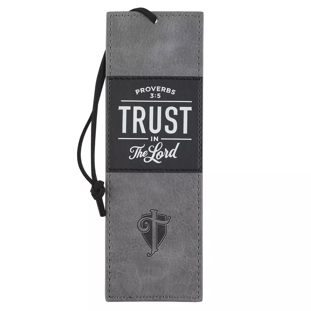 Bookmark-Faux Leather-Trust In The Lord Proverbs 3:5