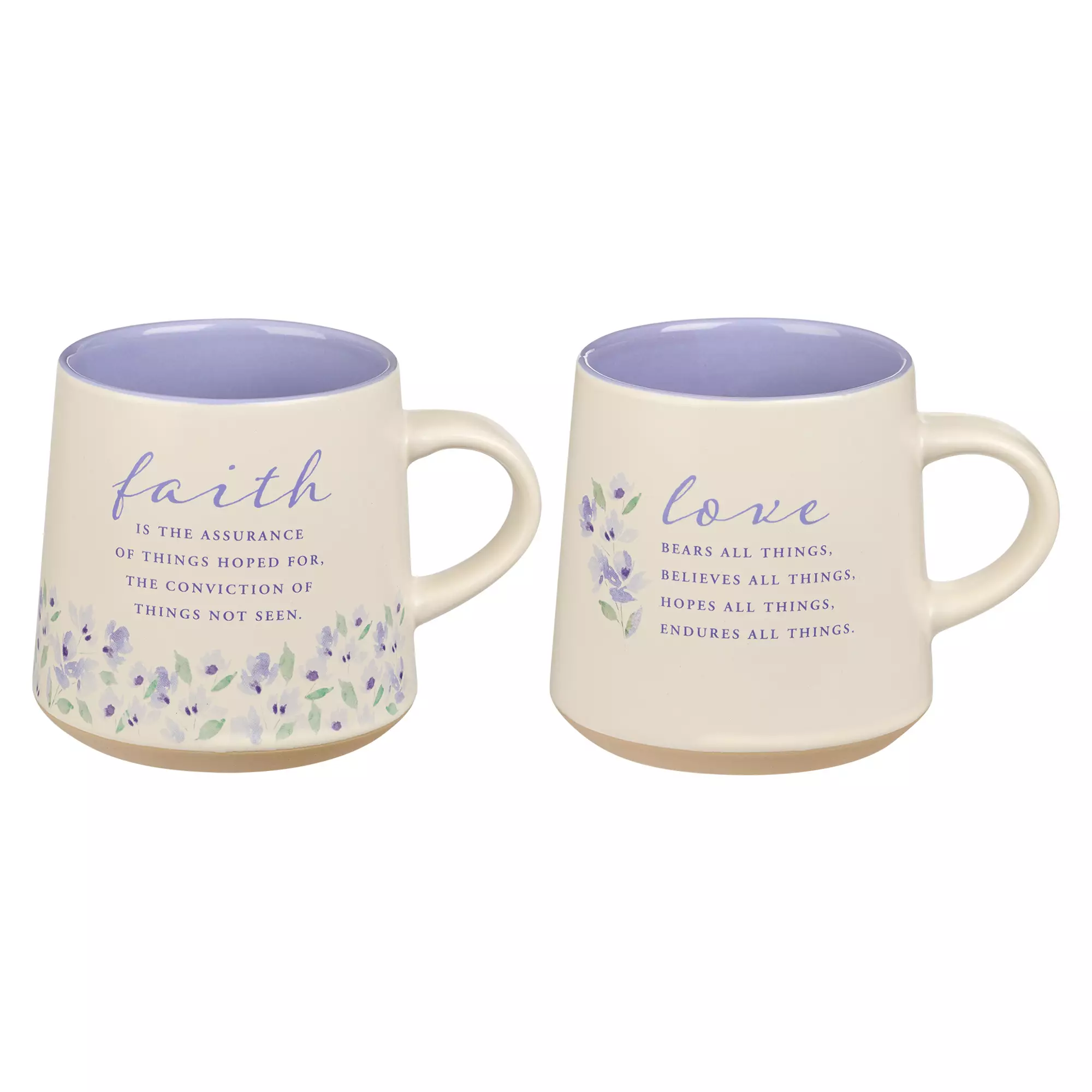 Mug Set 2pc Faith & Love