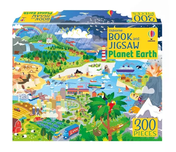 Usborne Book And Jigsaw Planet Earth