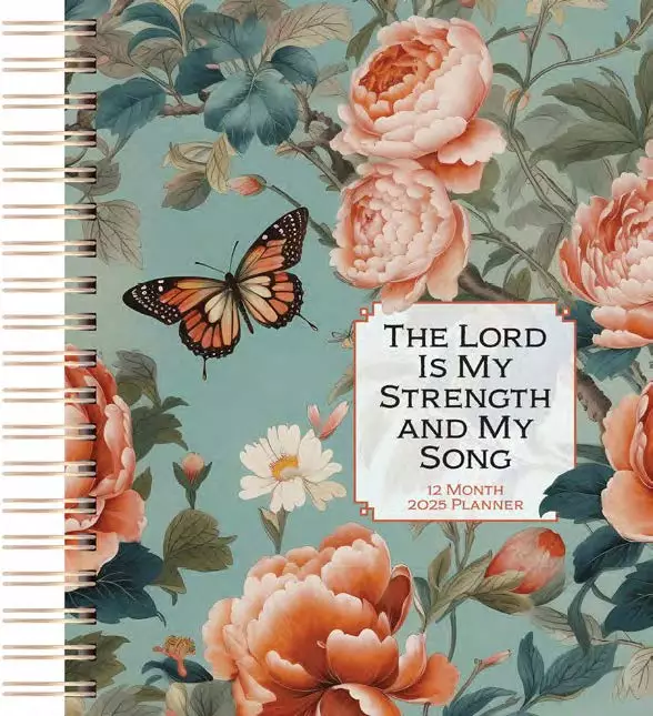 The Lord Is My Strength 12-Month 2025 Planner