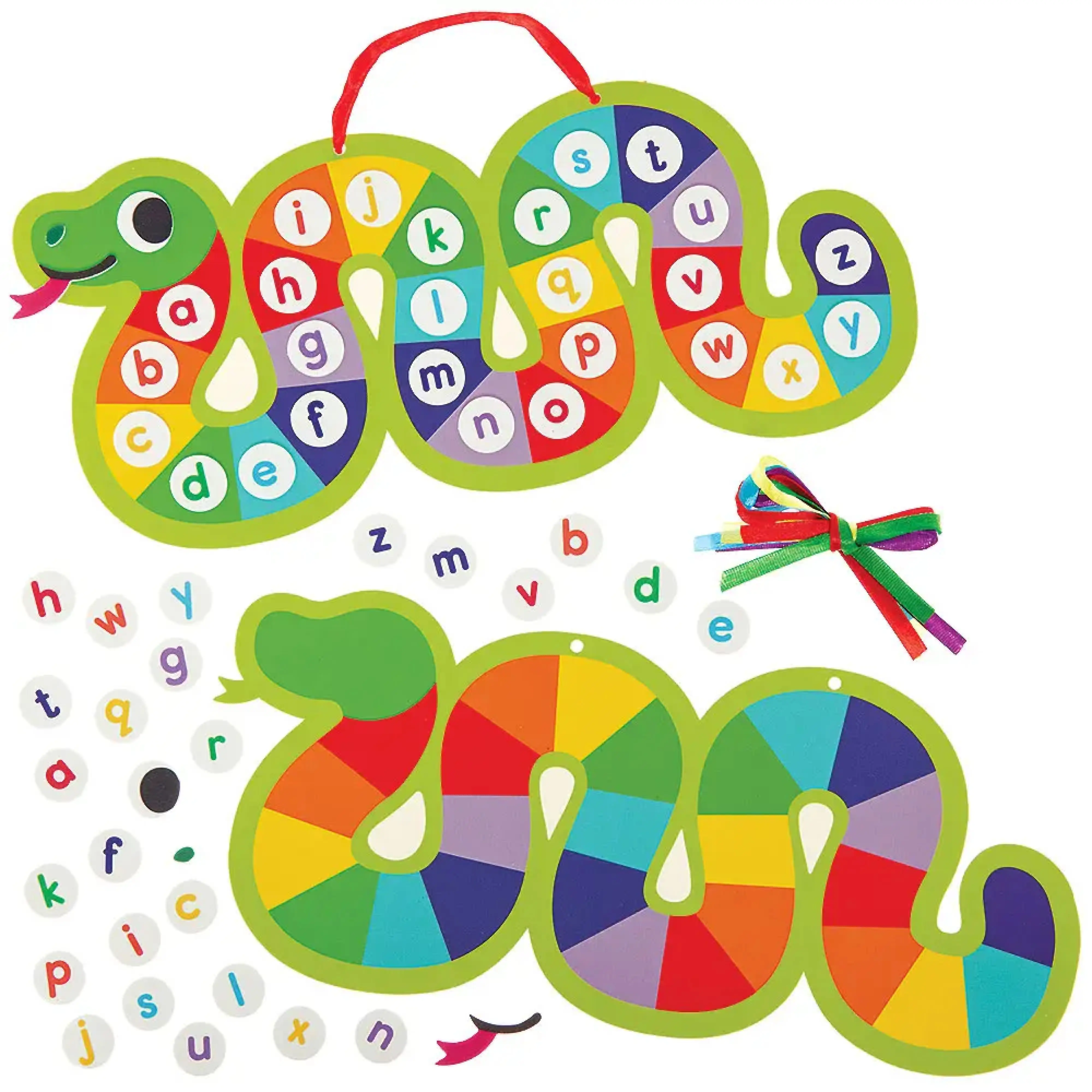 Learn The Alphabet Snake Kits (Pack of 4): Free Delivery at Eden.co.uk
